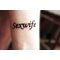 Татуировка "Надпись Sexwife"