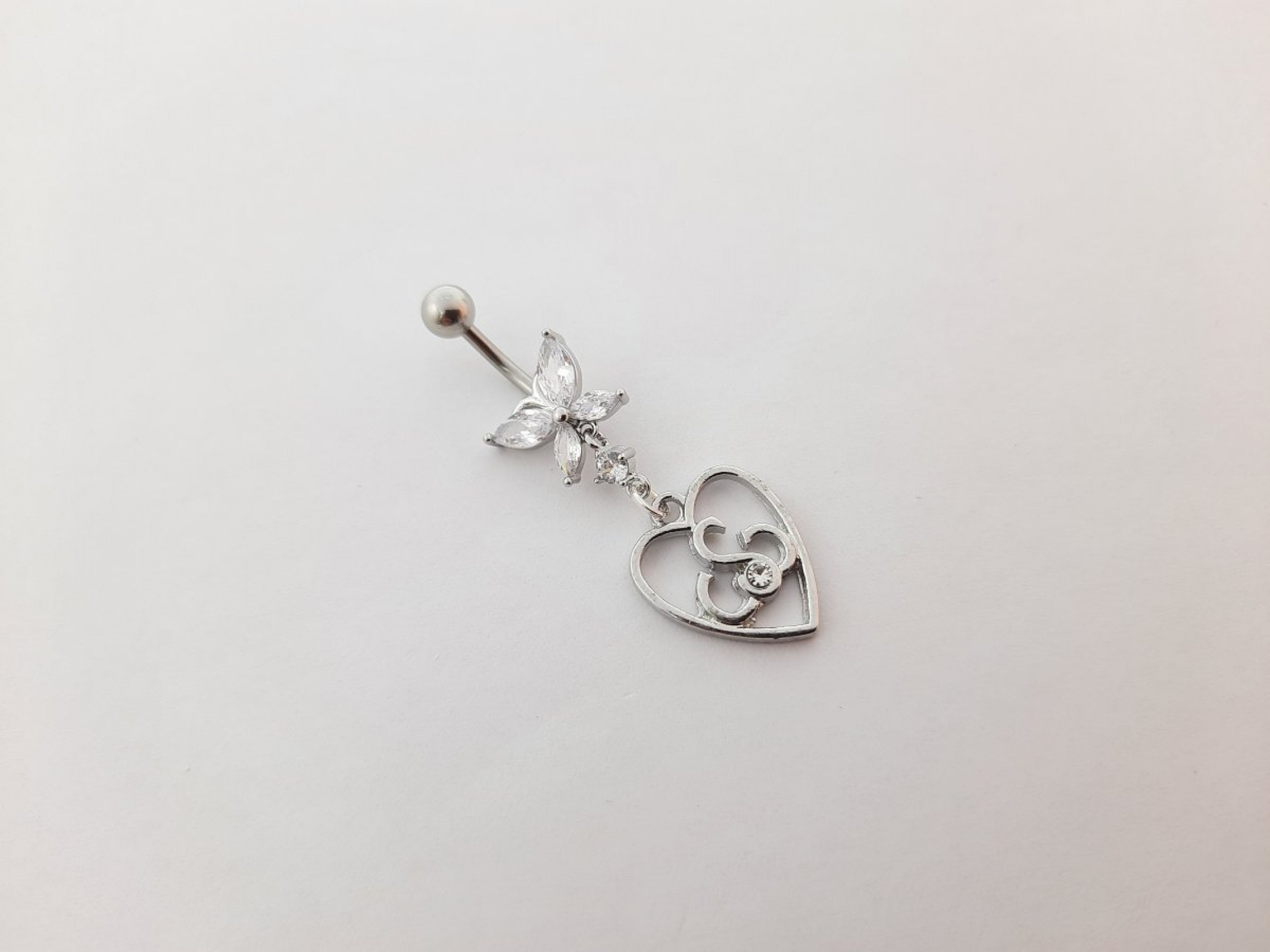 Серьга для пирсинга Sexwife Butterfly Silver