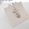 Серьга для пирсинга Sexwife Heart Silver
