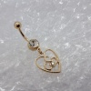 Серьга для пирсинга Sexwife Classic Gold