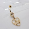 Серьга для пирсинга Sexwife Classic Gold
