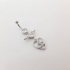 Серьга для пирсинга Sexwife Heart Silver