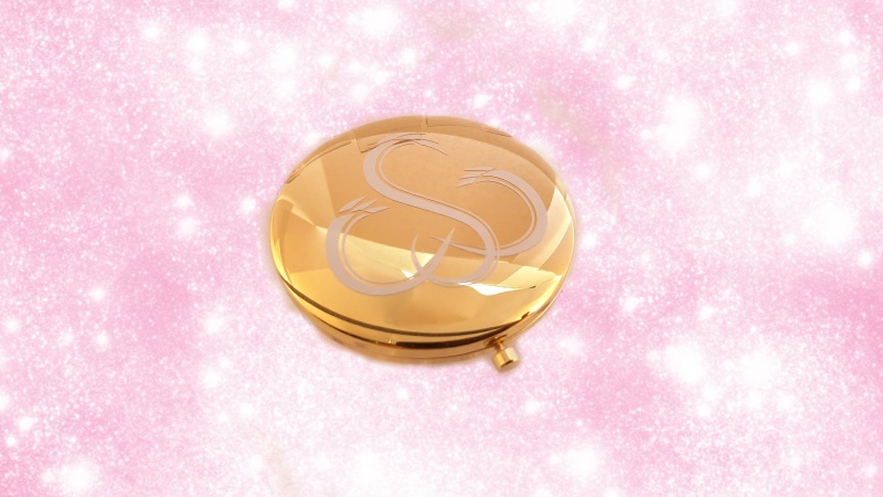 Дамское зеркальце Sexwife Gold